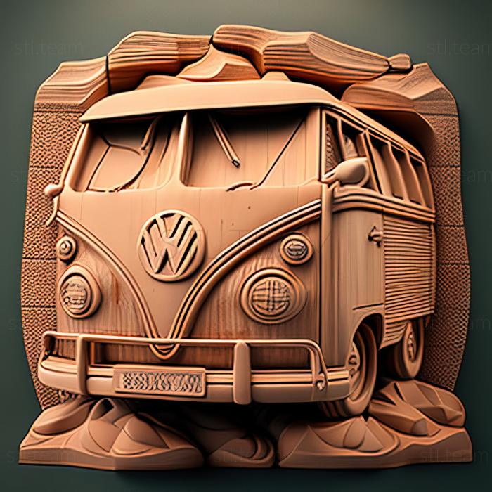 3D model Volkswagen Transporter (STL)